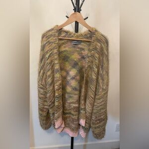 Kimchi Blue - Multicolor Slouchy Cardigan- Size large